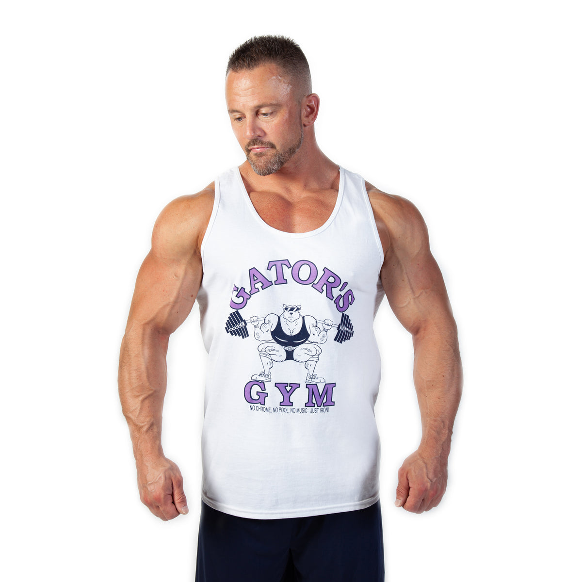 SERGIO'S MUSCLE PIT ・GATOR'S GYMタンクトップ￼ SERGIO'S MUSCLE PIT ・GATOR'S GYMタンクトップ￼ Regular Tank