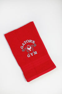 Gator's Gym workout towels